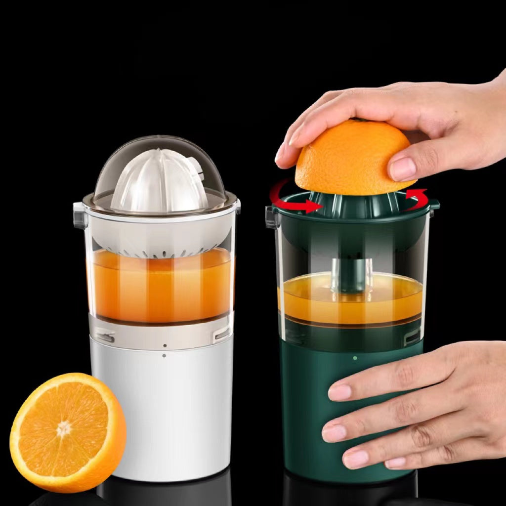 Portable Blender Electric Orange Press Mini Fruit Juicer Manual Juicer 