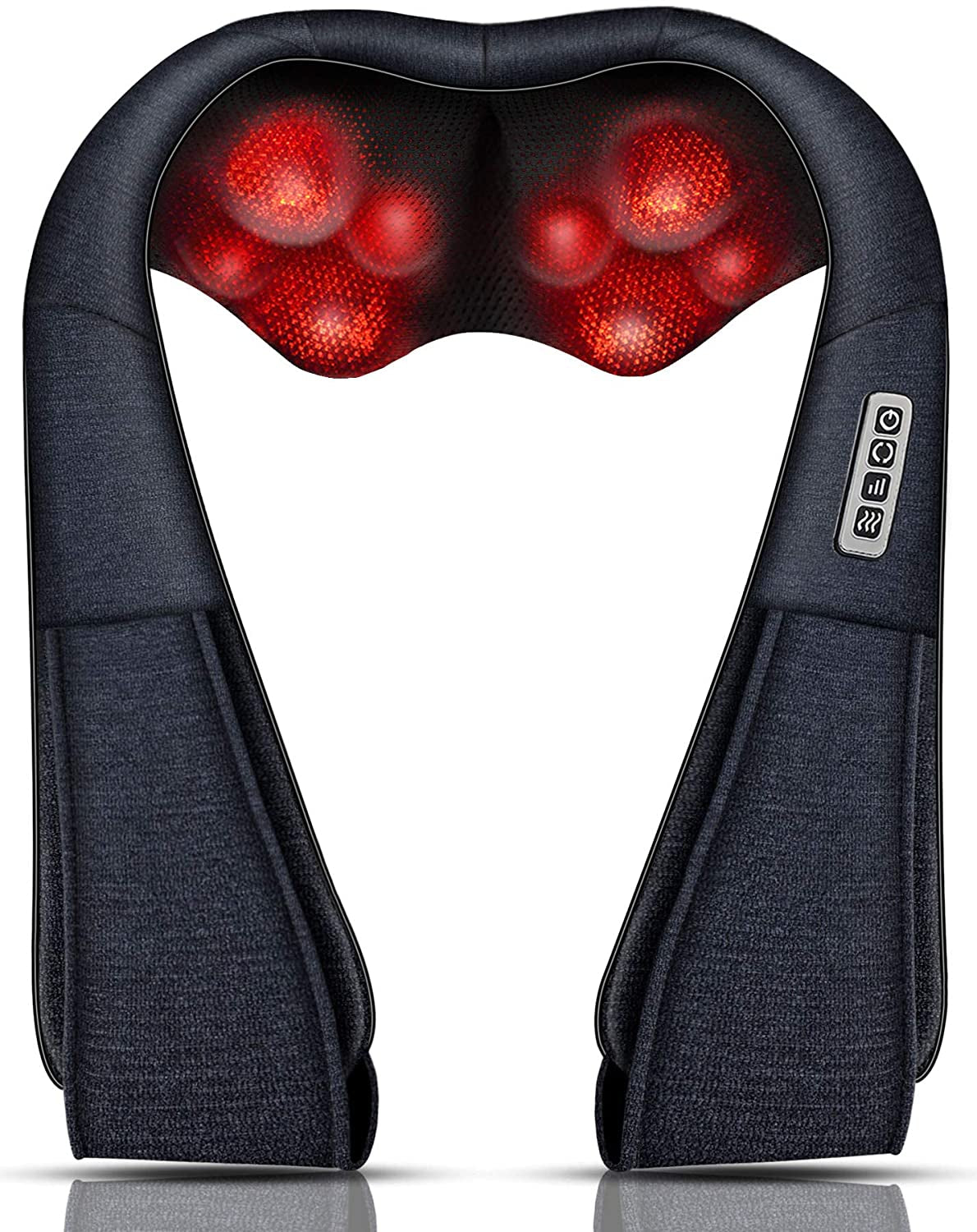 Neck Massager, Back Massager with Heat for Neck Pain Back Pain Relief